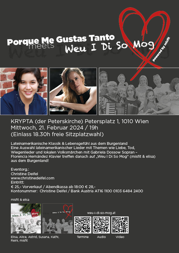 Originalaufnahme · Videos · Weu I Di So Mog